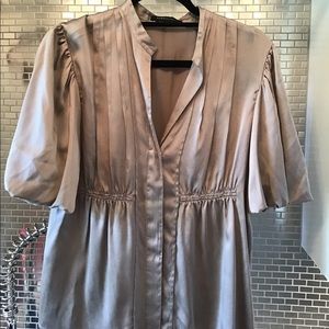 BCBG Satin Blouse